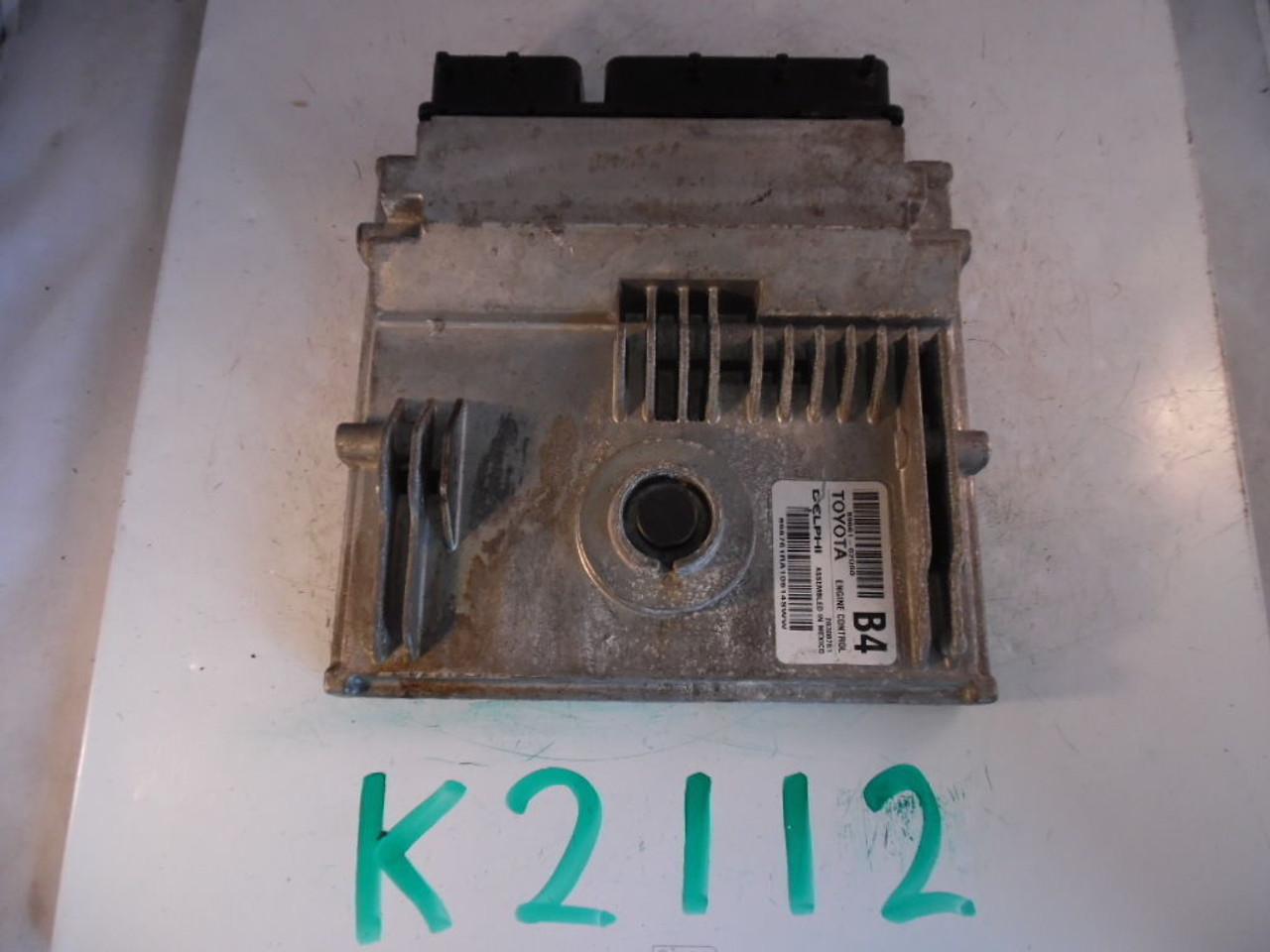 2011 11 TOYOTA COROLLA COMPUTER BRAIN ENGINE CONTROL ECU ECM EBX MODULE K2112