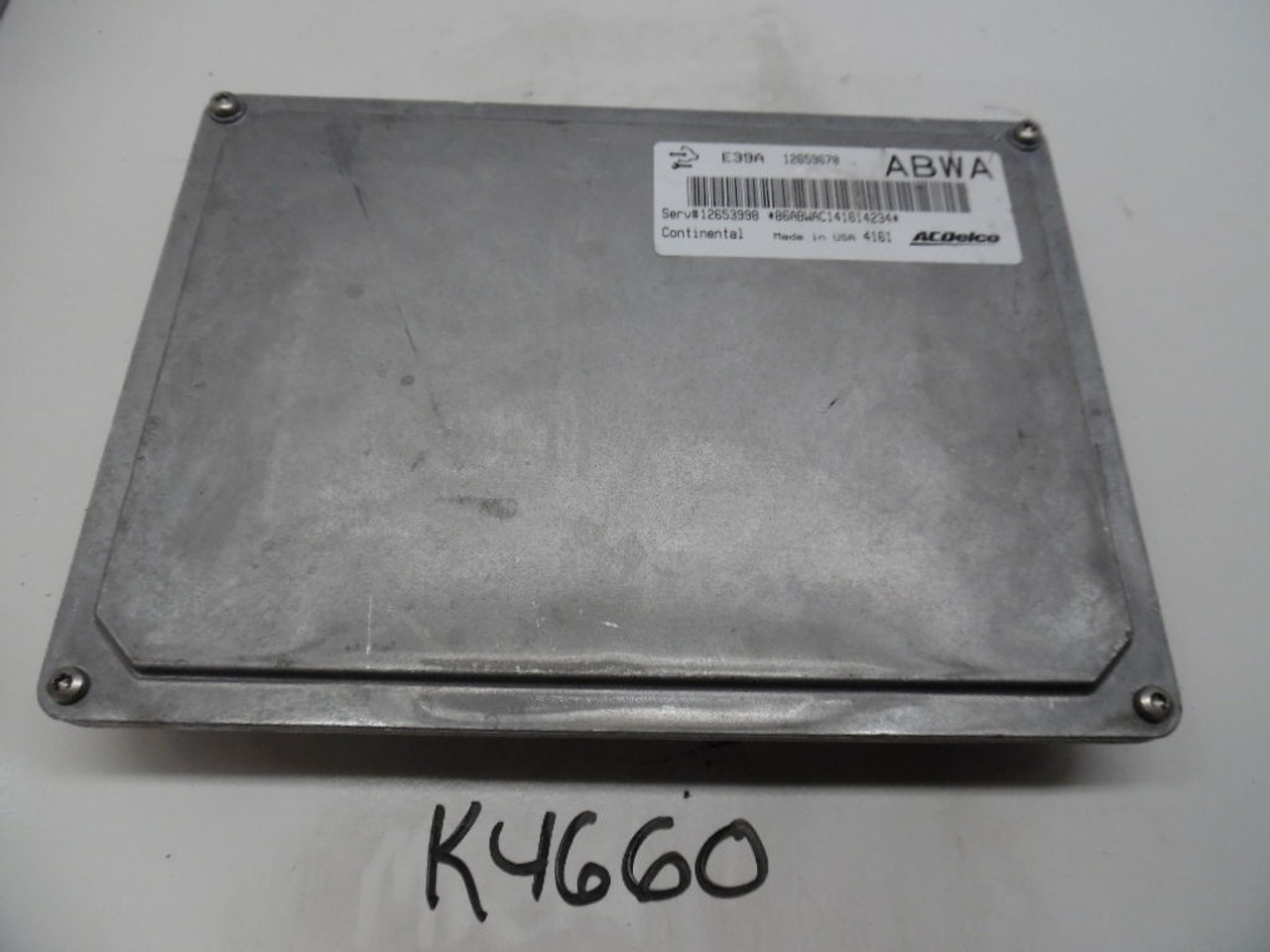 REGAL SRX XTS MALIBU COMPUTER BRAIN ENGINE CONTROL ECU ECM EBX MODULE K4660