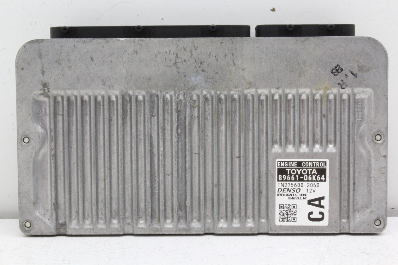12-14 Toyota Camry 89661-06K64 Computer Brain Engine Control ECU ECM EBX Module 12-14 Toyota Camry 89661-06K64 Computer Brain Engine Control ECU ECM EBX Module