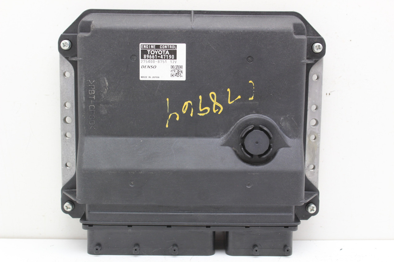 12 13 Toyota Prius 89661-47190 Computer Brain Engine Control ECU ECM EBX Module