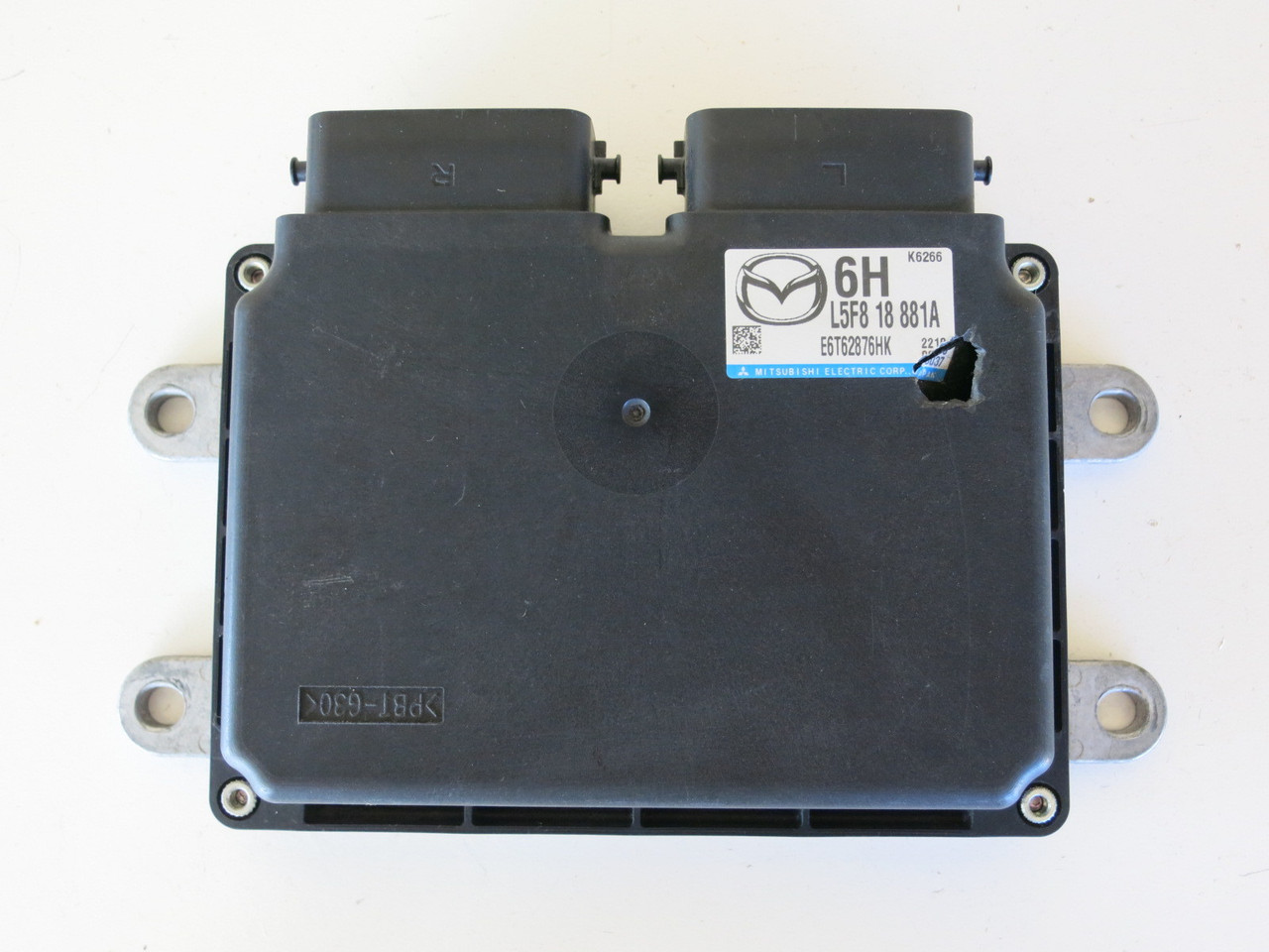 12 Mazda 3 L5F818881A Computer Brain Engine Control ECU ECM EBX Module