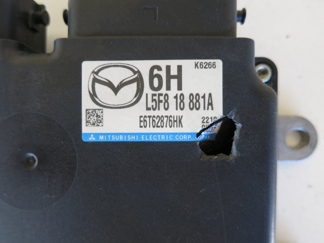 12 Mazda 3 L5F818881A Computer Brain Engine Control ECU ECM EBX Module