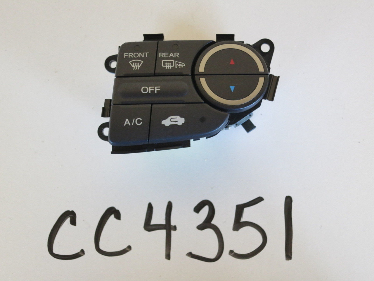 07-12 ACURA RDX CLIMATE CONTROL PANEL TEMPERATURE UNIT A/C HEATER OEM CC4351