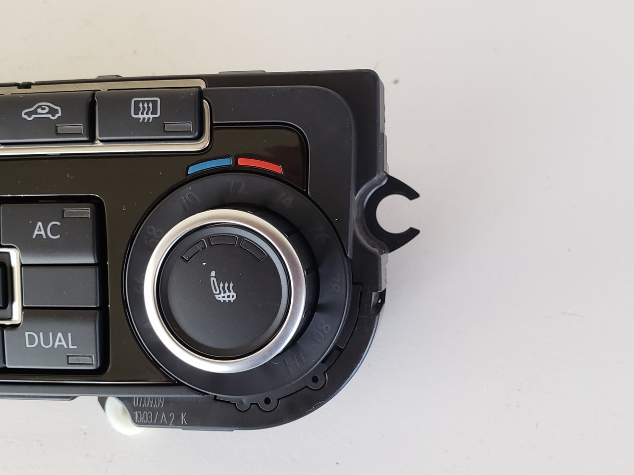 10 Volkswagen VW Jetta Climate Control Panel Temperature Unit A/C Heater