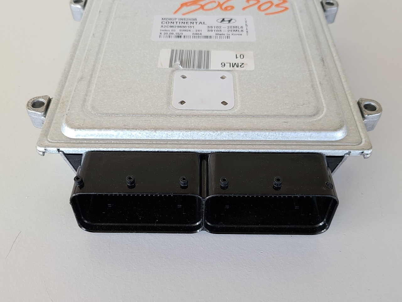 2014-2016 Elantra 39103-2EML6 Computer Brain Engine Control ECU ECM EBX Module