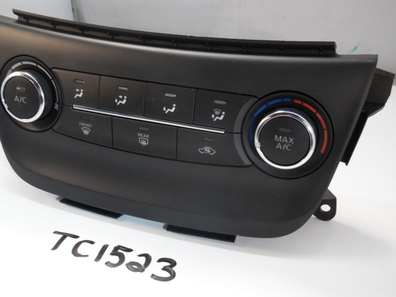 15 16 17 SENTRA CLIMATE CONTROL PANEL TEMPERATURE UNIT A/C HEATER OEM TC1523 15 16 17 SENTRA CLIMATE CONTROL PANEL TEMPERATURE UNIT A/C HEATER OEM TC1523