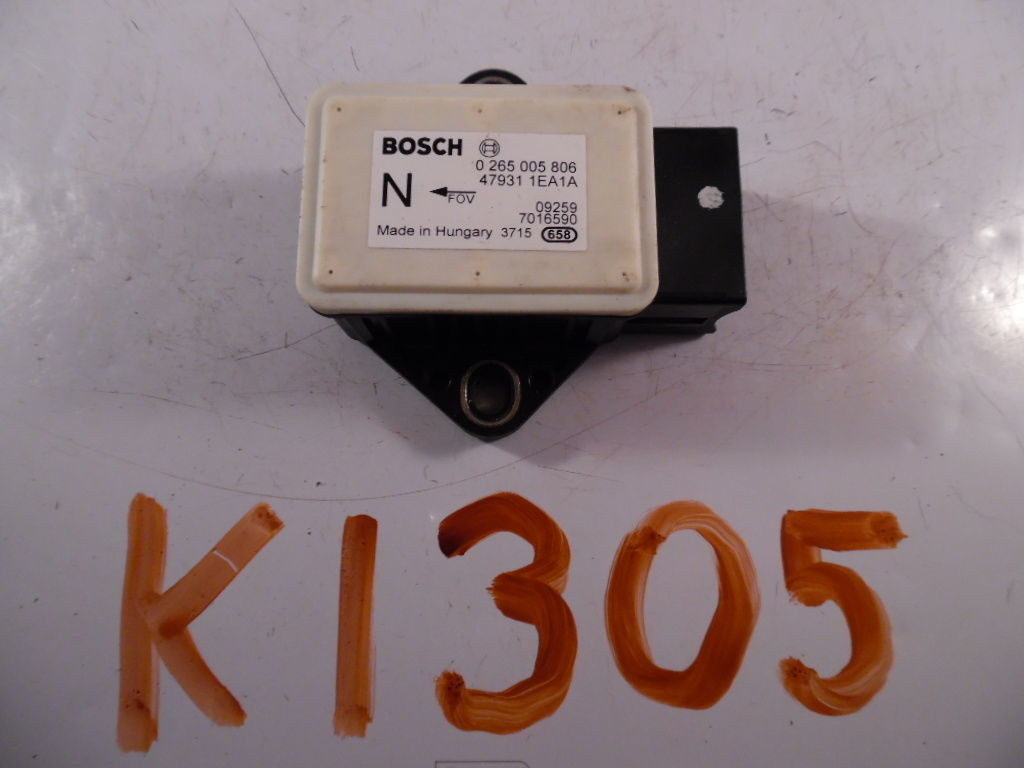 09 10 11 12 INFINITI G37 YAW STABILITY RATE SENSOR CONTROL MODULE UNIT K1305