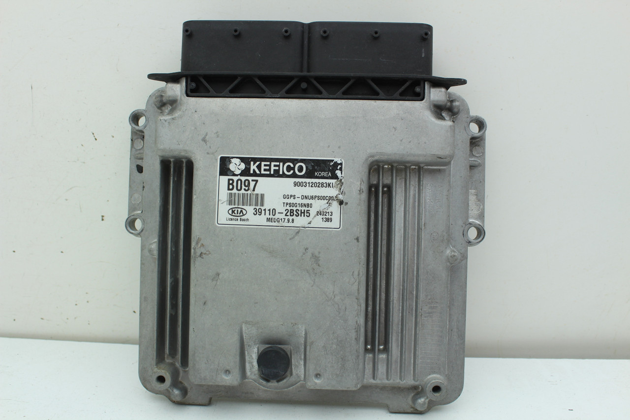 14 Kia Soul 39110-2BSH5 Computer Brain Engine Control ECU ECM EBX Module
