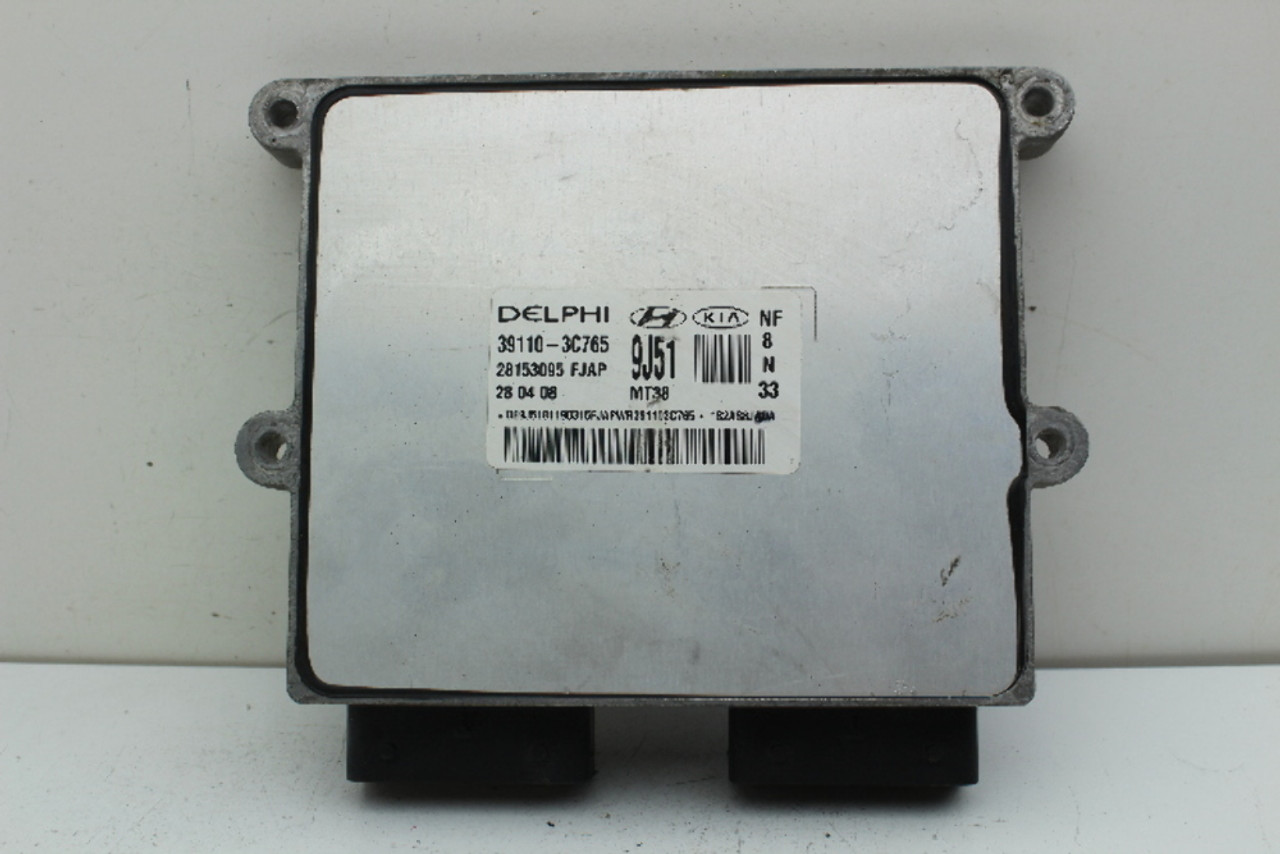 09 10 Hyundai Sonata 39110-3C765 Computer Brain Engine Control ECU ECM Module
