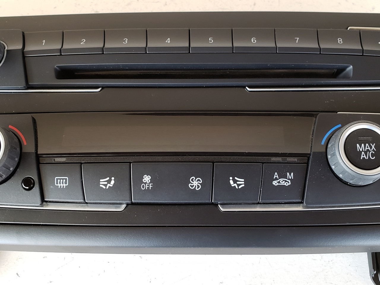 12 13 14 Bmw 328i Audio Climate Control Panel Temperature Unit A/C Heater