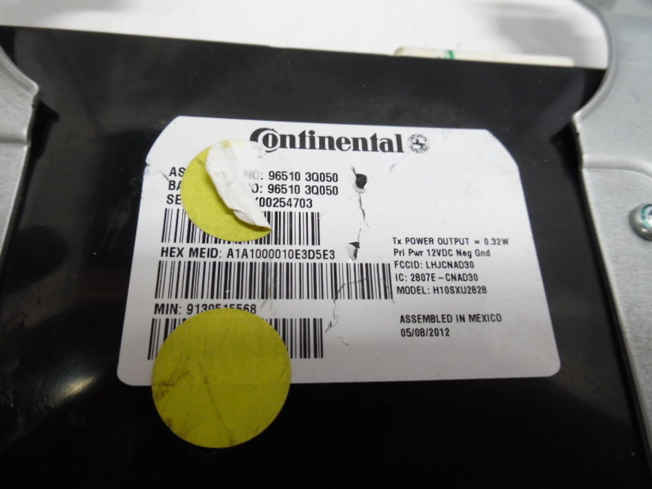 13 14 HYUNDAI SONATA 96510 3Q050 BLUELINK COMMUNICATIONS TELEMATIC MODULE K4917 13 14 HYUNDAI SONATA 96510 3Q050 BLUELINK COMMUNICATIONS TELEMATIC MODULE K4917