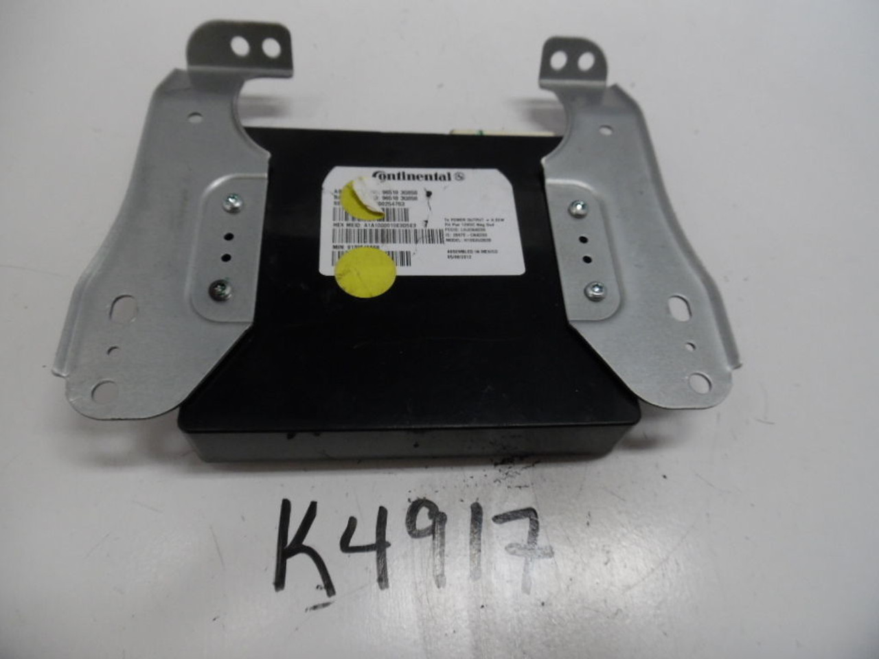 13 14 HYUNDAI SONATA 96510 3Q050 BLUELINK COMMUNICATIONS TELEMATIC MODULE K4917 13 14 HYUNDAI SONATA 96510 3Q050 BLUELINK COMMUNICATIONS TELEMATIC MODULE K4917