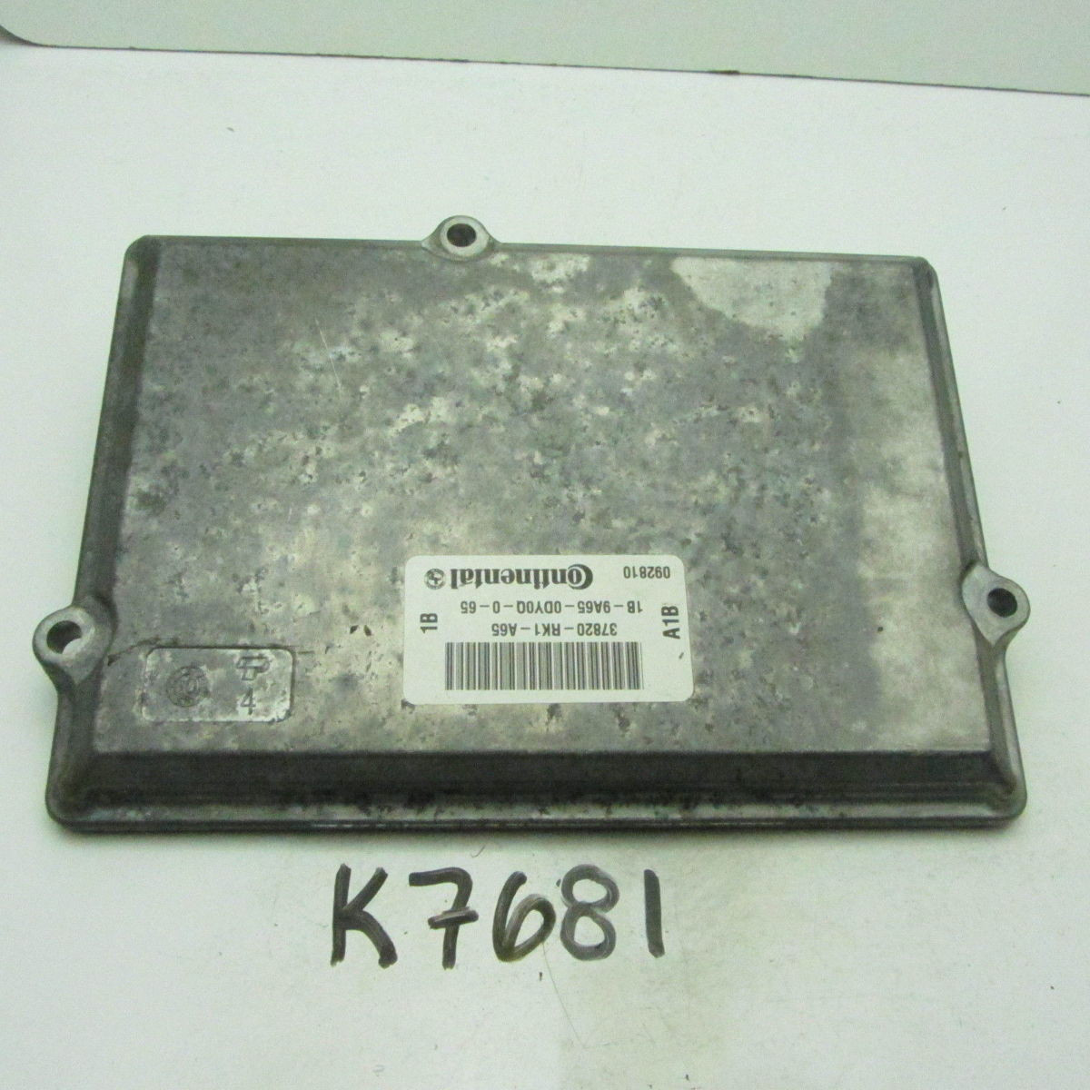 10 11 TL 37820-RK1-A65 COMPUTER BRAIN ENGINE CONTROL ECU ECM EBX MODULE K7681