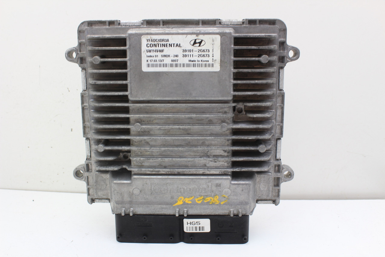 11-14 Hyundai Sonata 39111-2G673 Computer Brain Engine