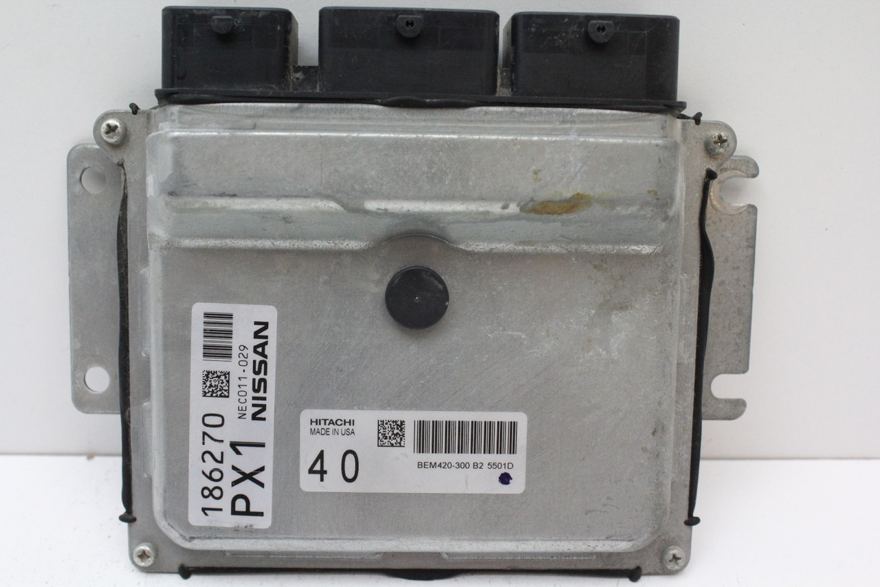 16 17 Nissan Maxima NEC011-029 Computer Brain Engine Control ECU ECM EBX Module