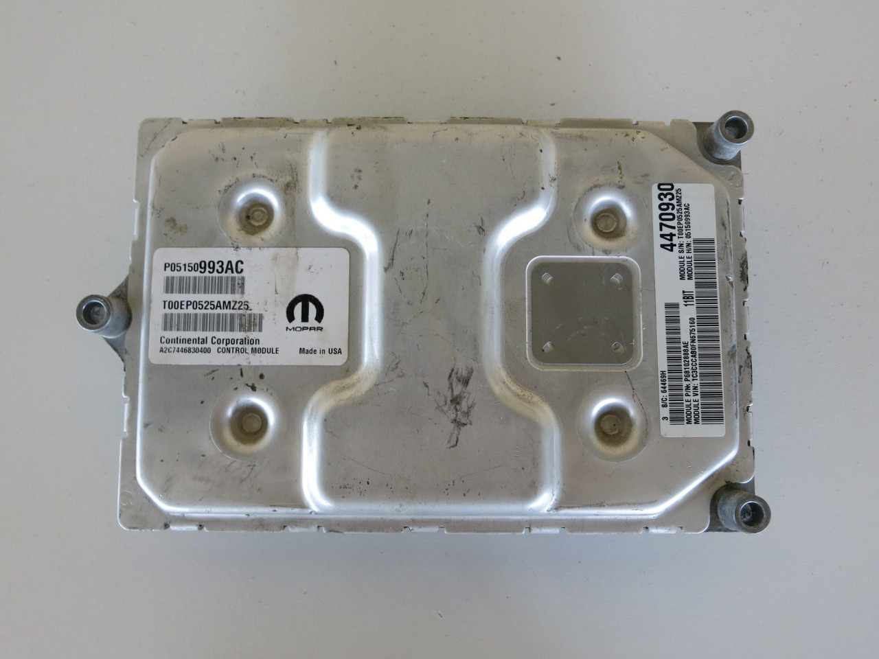 15 Chrysler 200 5150993AC Computer Brain Engine Control ECU ECM EBX Module