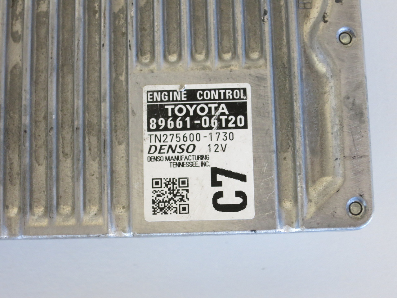 15 Toyota Camry 89661-06T20 Computer Brain Engine Control ECU ECM EBX Module