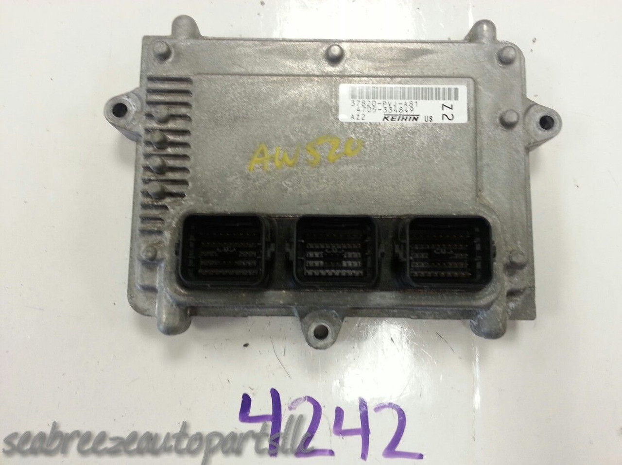 2006 2007 06 07 PILOT AWD COMPUTER BRAIN ENGINE CONTROL ECU ECM MODULE EBX