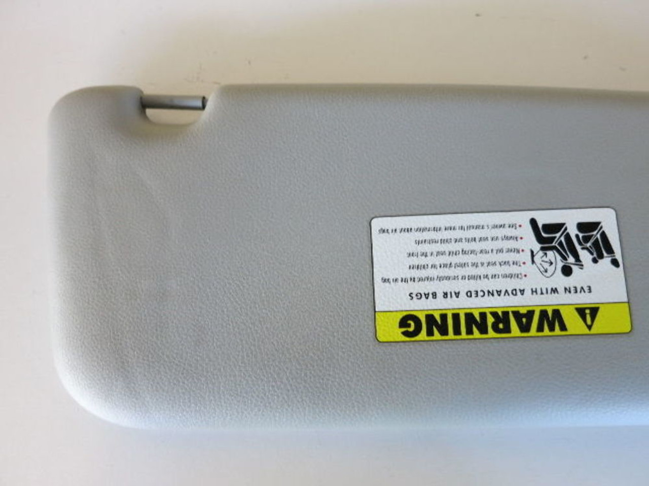 04-10 BMW 530I 525I LEFT DRIVER SIDE INTERIOR SUN VISOR SUNVISOR GRAY GREY V5045