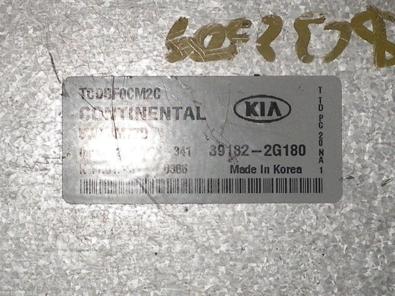 2011 2012 11 12 FORTE 2.0L AT COMPUTER BRAIN ENGINE CONTROL ECU ECM MODULE UNIT
