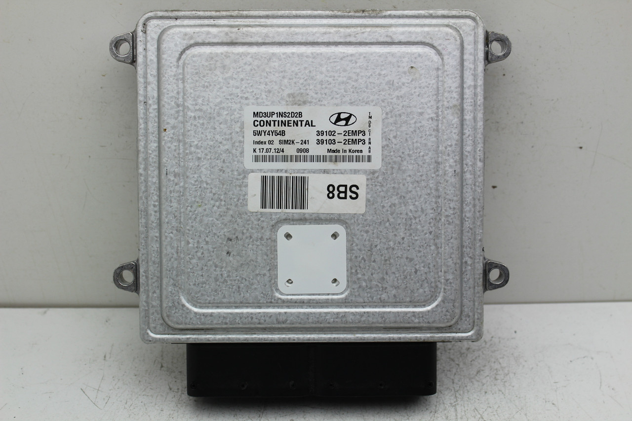 11-13 Hyundai Elantra 39103-2EMP3 Computer Brain Engine Control ECU ECM Module