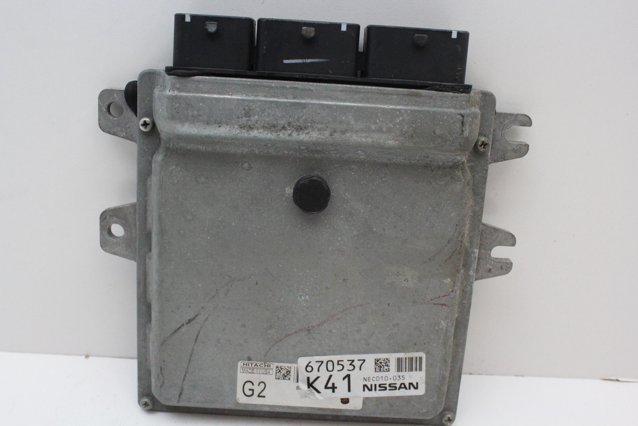13 2013 Nissan Pathfinder NEC010-035 Computer Engine Control ECU ECM EBX Module