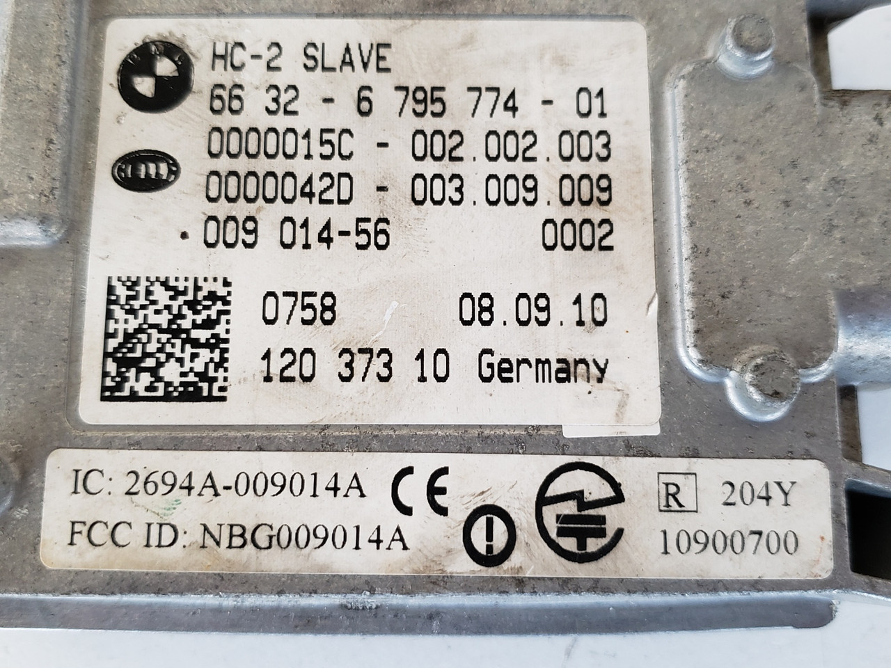 Bmw 5 6 7 Series 6795774 Lane Assist Warning Sensor Module