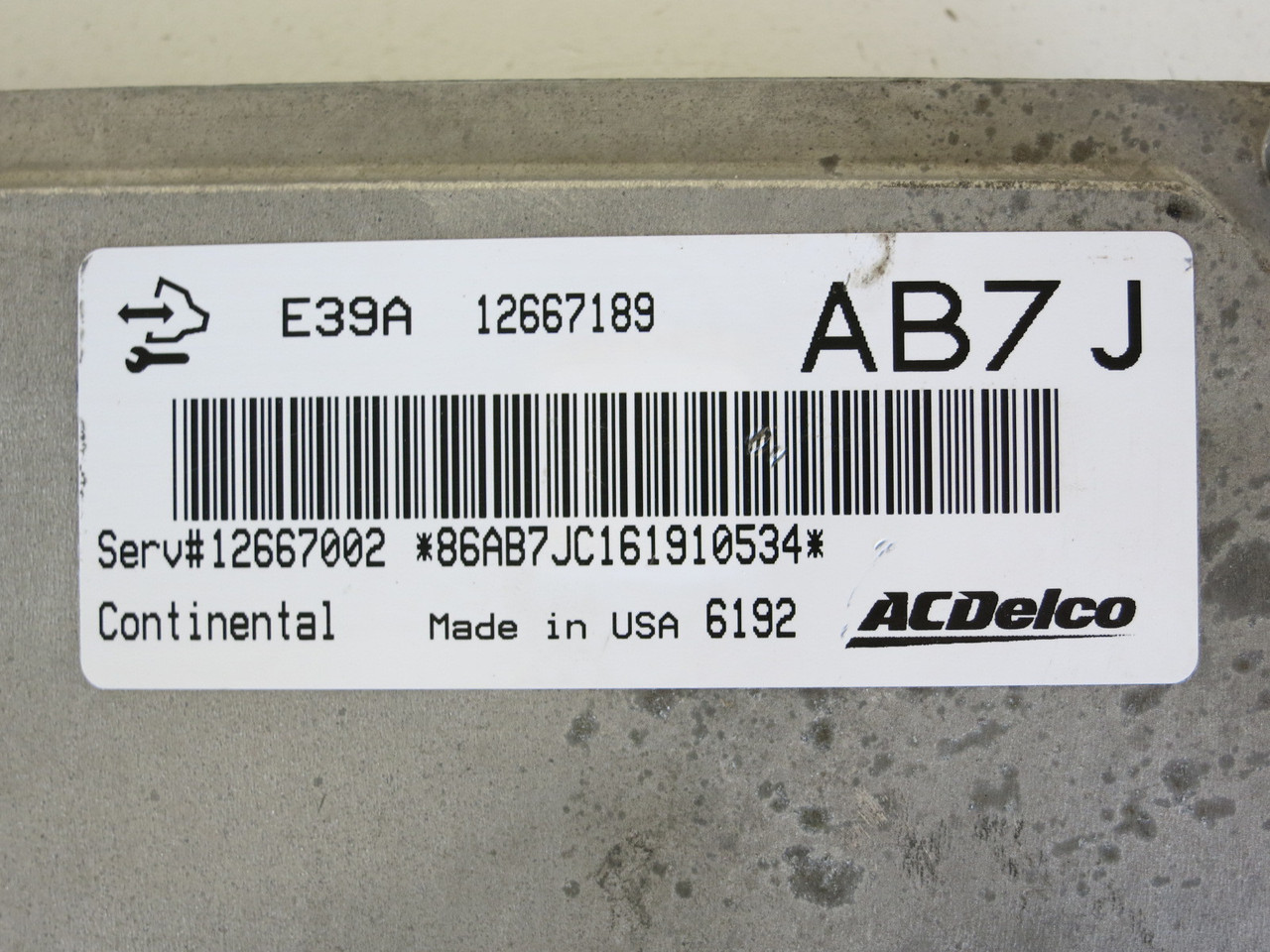 17 Buick Regal 12667002 Computer Brain Engine Control ECU ECM EBX Module 17 Buick Regal 12667002 Computer Brain Engine Control ECU ECM EBX Module