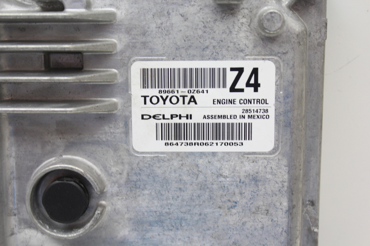 16 Toyota Corolla 89661-0Z641 Computer Brain Engine Control ECU ECM EBX Module