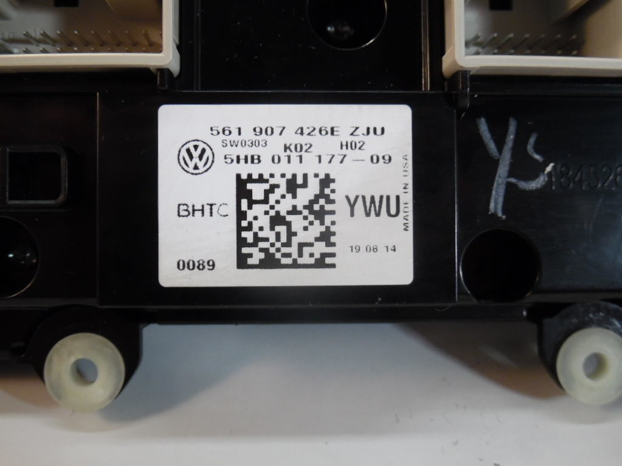 13 14 15 PASSAT CLIMATE CONTROL PANEL TEMPERATURE UNIT A/C HEATER OEM TC1524