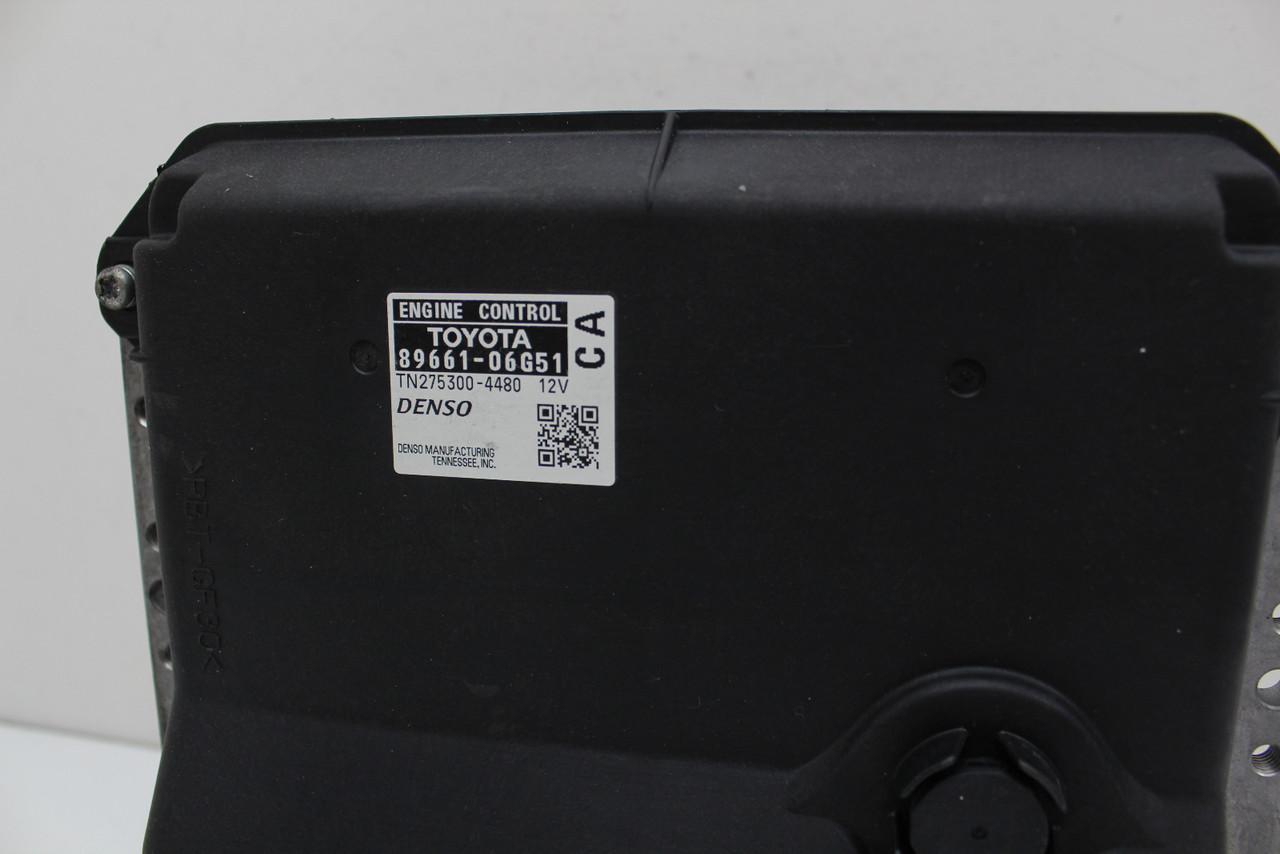 08 09 Toyota Camry 89661-06G51 Computer Brain Engine Control ECU ECM EBX Module