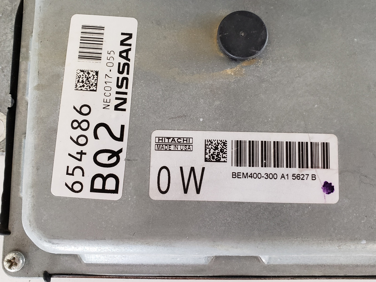 2013-2015 Sentra NEC017-055 Computer Brain Engine Control ECU ECM EBX Module