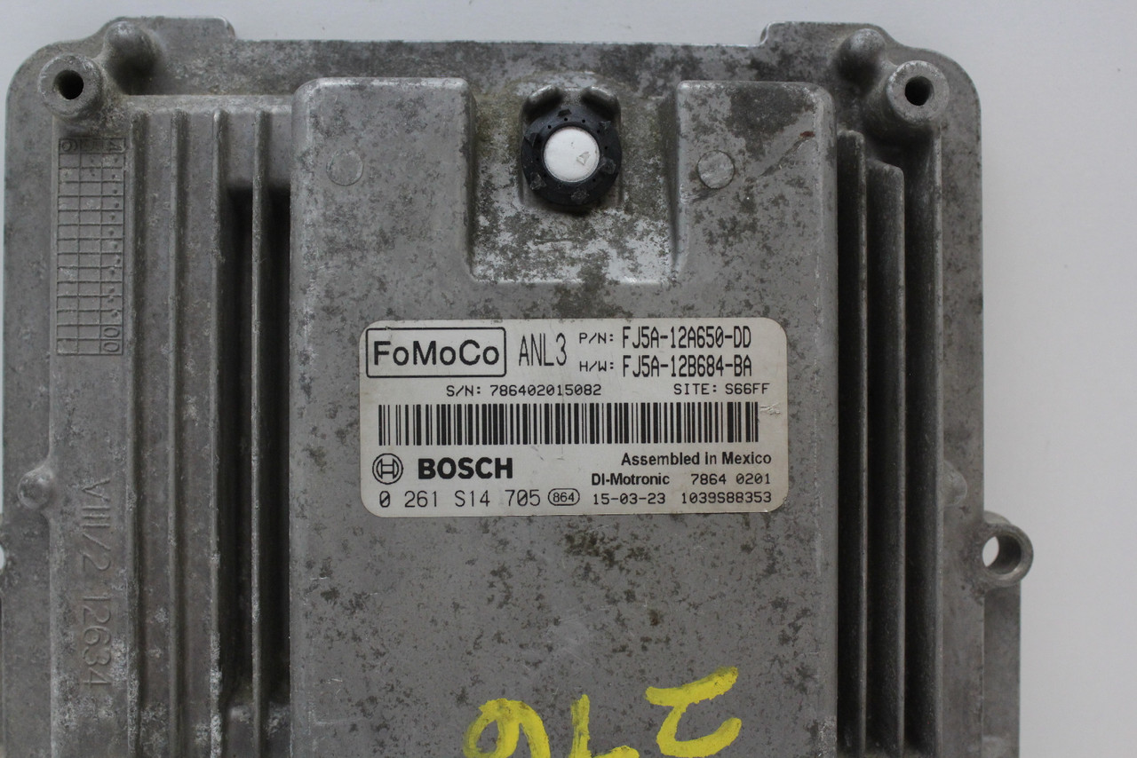 15 2015 Ford Escape FJ5A-12A650-DD Computer Engine Control ECU ECM EBX Module 15 2015 Ford Escape FJ5A-12A650-DD Computer Engine Control ECU ECM EBX Module