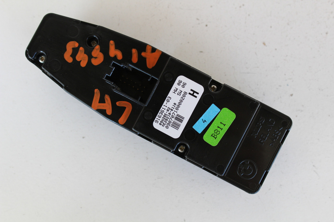09 10 11 12 13 14 15 Bmw 750i Drivers Side Left Master Window Switch OEM