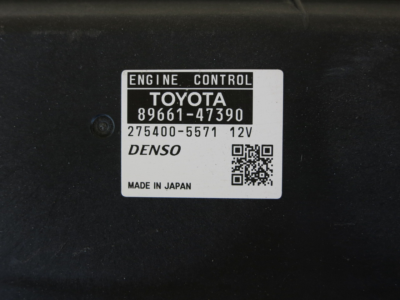 11 Toyota Prius 89661-47390 Computer Brain Engine Control ECU ECM EBX Module