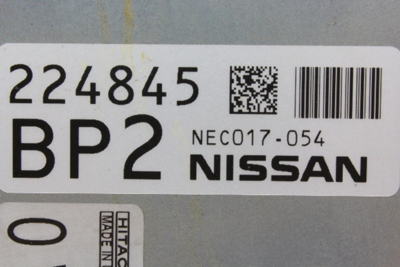 13-15 Nissan Sentra NEC017-054 Computer Brain Engine Control ECU ECM EBX Module