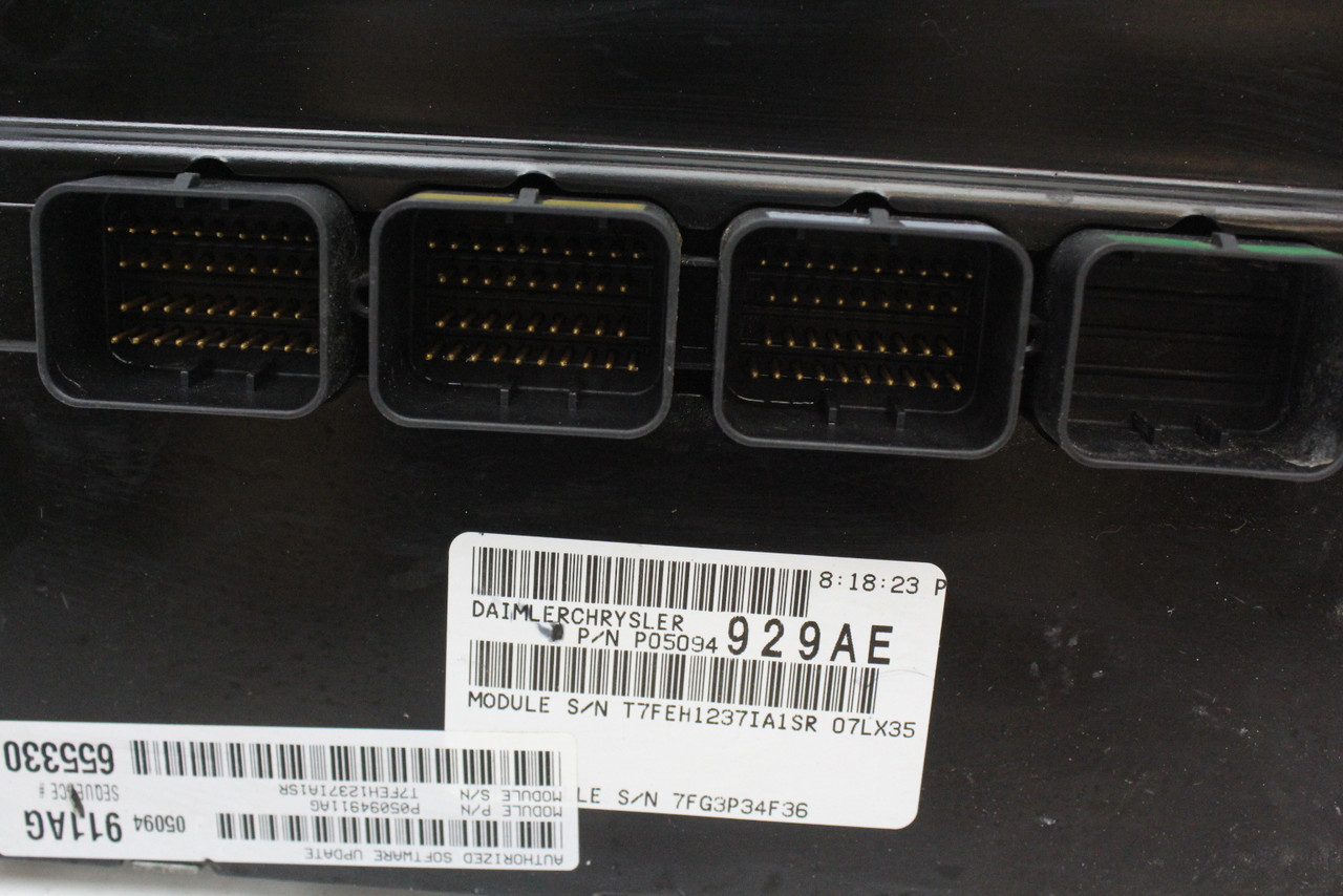 07 2007 Dodge Charger 3.5L P05094911AG Computer Engine Control ECU ECM Module