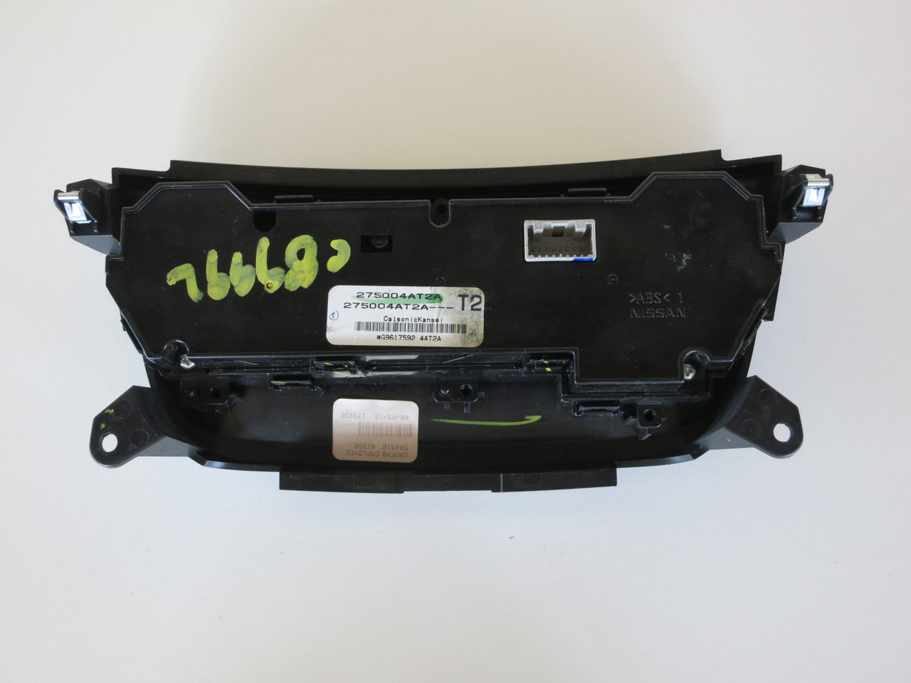 15 16 17 Nissan Sentra Climate Control Panel Temperature Unit A/C Heater 15 16 17 Nissan Sentra Climate Control Panel Temperature Unit A/C Heater