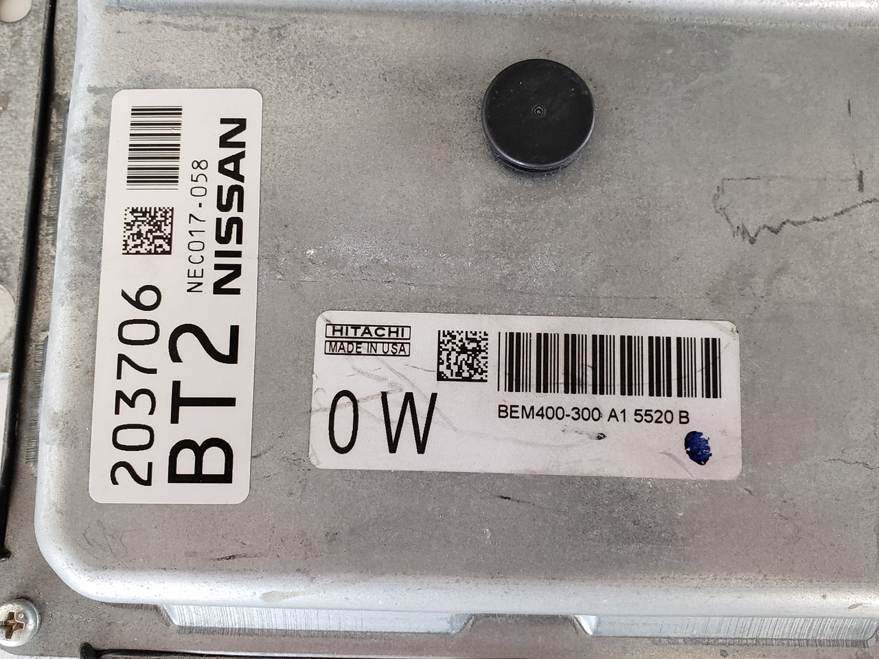 2013-2015 Sentra NEC017-058 Computer Brain Engine Control ECU ECM EBX Module