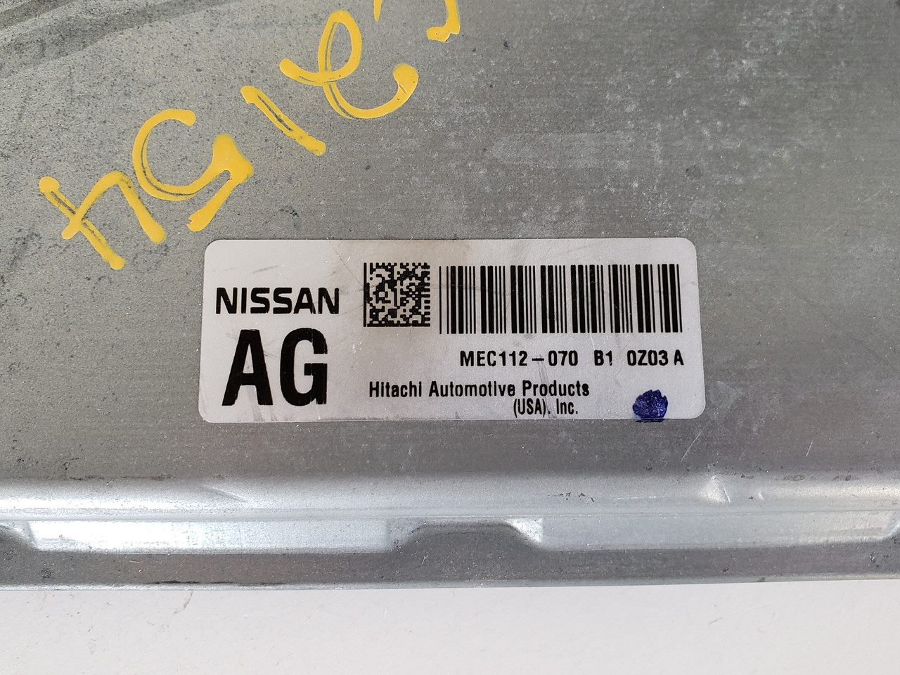 2011 Altima MEC112-070 B1 Computer Brain Engine Control ECU ECM EBX Module