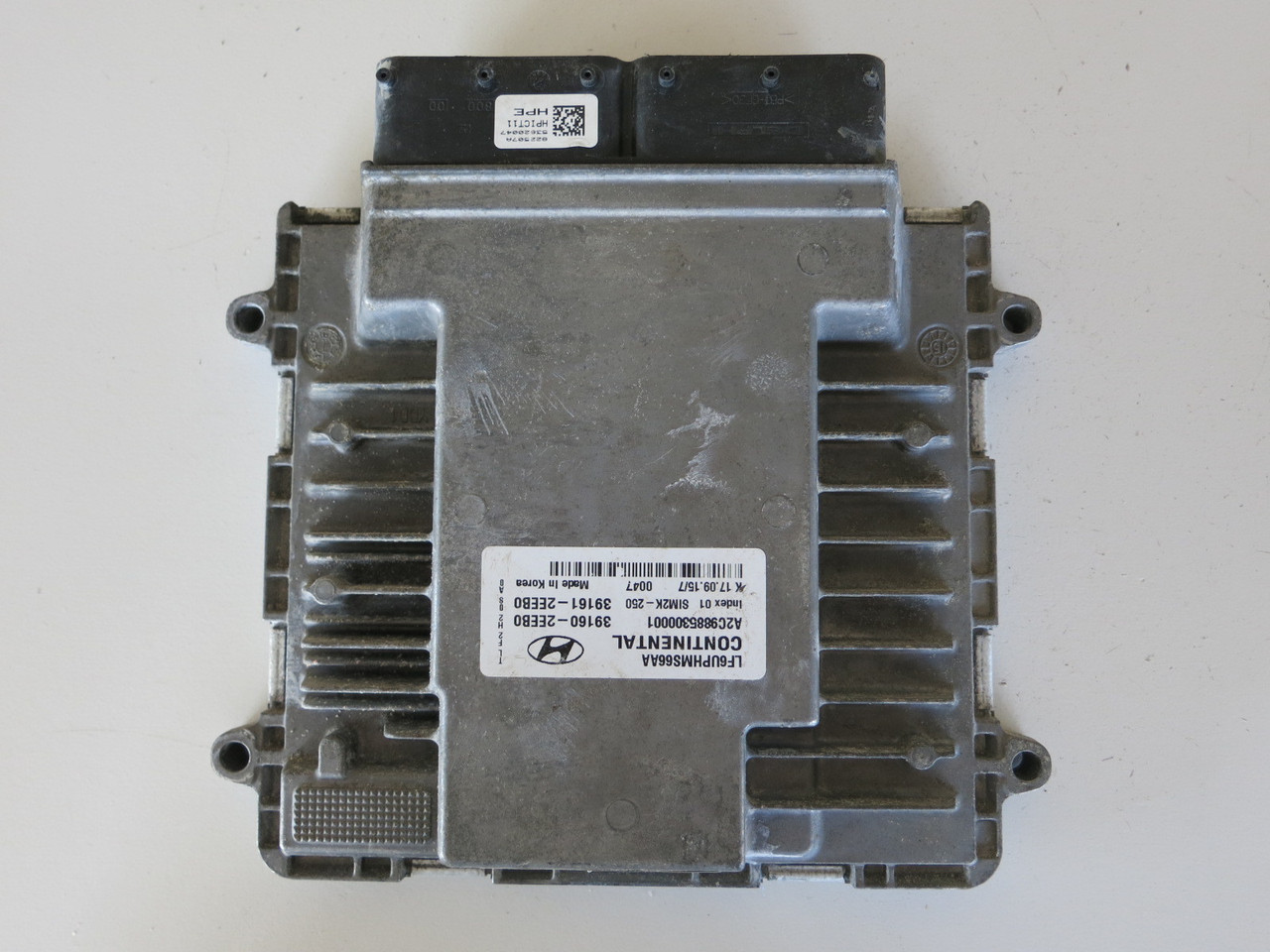 16 Hyundai Sonata 39161-2EEB0 Computer Brain Engine Control ECU ECM EBX Module