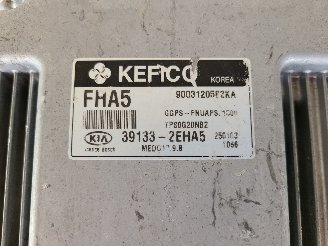 2015 Kia Soul 39133-2EHA5 Computer Brain Engine Control ECU ECM EBX Module