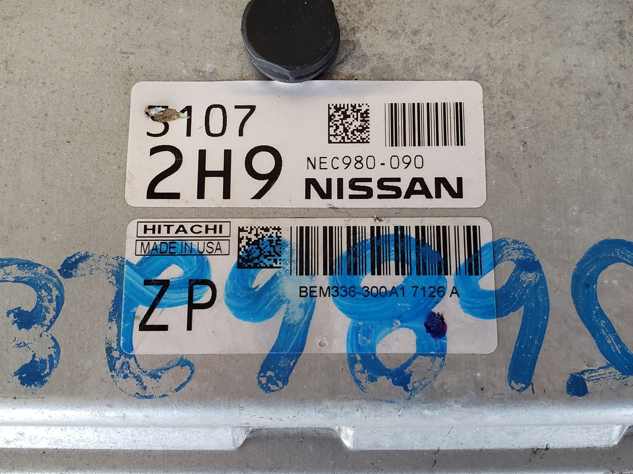 2014-2017 Versa BEM336-300 A1 Computer Brain Engine Control ECU ECM EBX Module