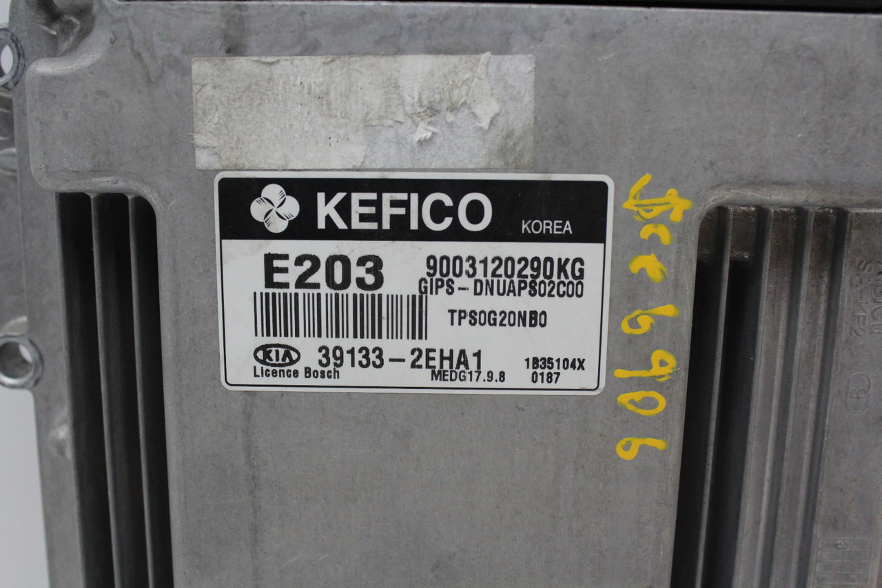 14 2014 Kia Soul 39133-2EHA1 Computer Brain Engine Control ECU ECM EBX Module