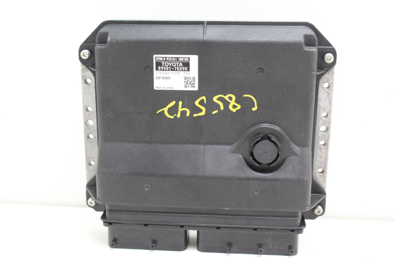 11 12 Lexus HS250H 89981-75090 Computer Brain Engine Control ECU ECM EBX Module