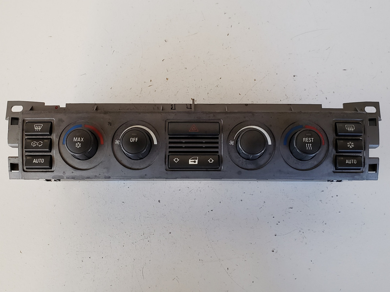 02 03 04 05 Bmw 745i Climate Control Panel Temperature Unit A/C Heater