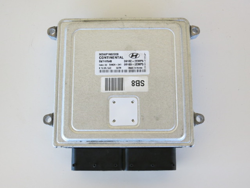 11-13 Elantra 39103-2EMP3 Computer Brain Engine Control ECU ECM EBX Module
