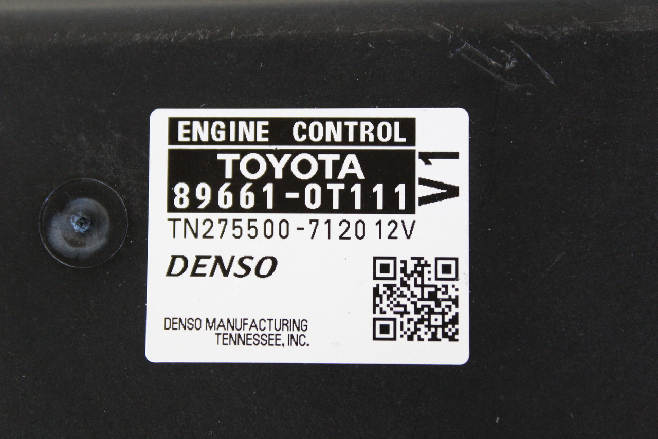2013-2014 Venza 89661-0T111 Computer Brain Engine Control ECU ECM EBX Module