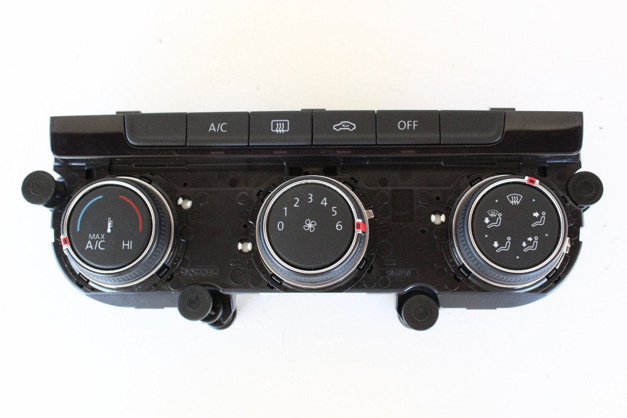 15 Volkswagen Golf Hatchback Climate Control Panel Temperature Unit A/C Heater 15 Volkswagen Golf Hatchback Climate Control Panel Temperature Unit A/C Heater