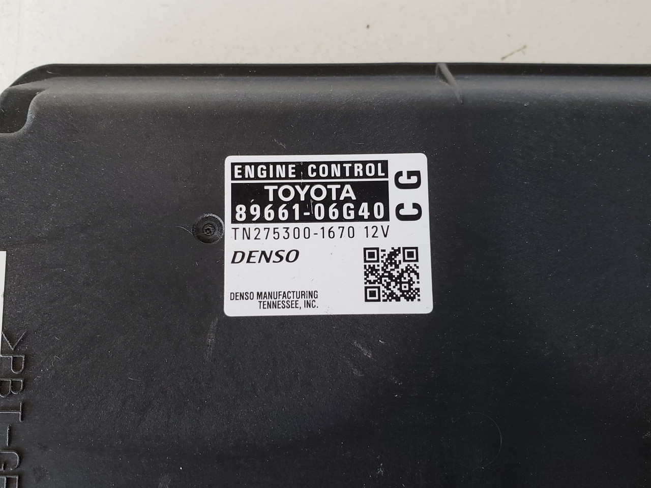 2008-2009 Camry 89661-06G40 Computer Brain Engine Control ECU ECM EBX Module 2008-2009 Camry 89661-06G40 Computer Brain Engine Control ECU ECM EBX Module